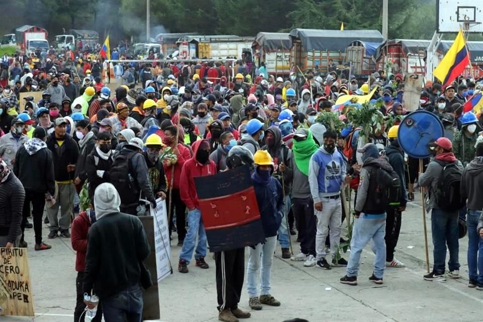 Las protestas del sector indígena en contra del alza de la gasolina y del Gobierno de Lasso suman ya 10 días.