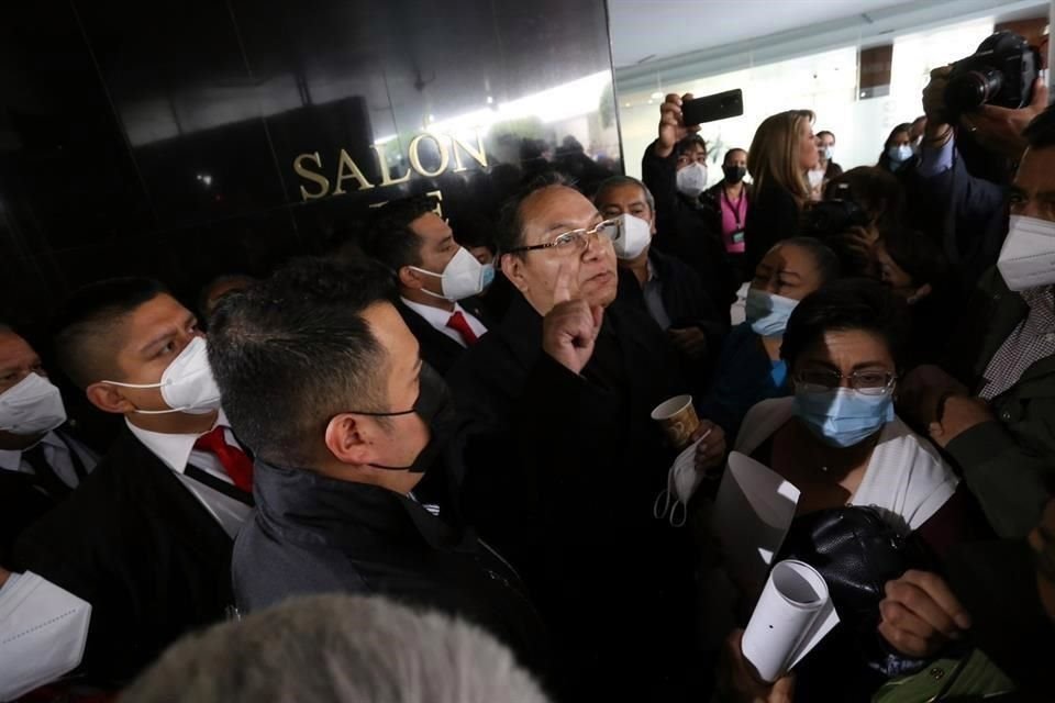 Martín Sandoval, quien actualmente ocupa la Secretaría General del sindicato.