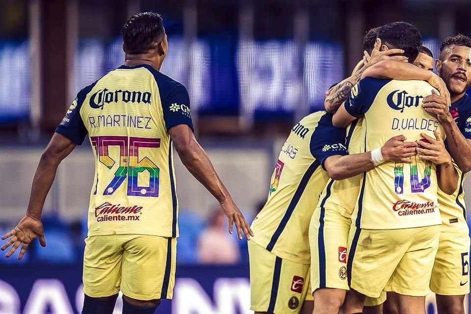 El América ahora sí fue contundente.