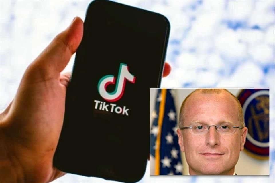 Carr aseguró que TikTok recolecta datos sensibles y confidenciales de los usuarios.