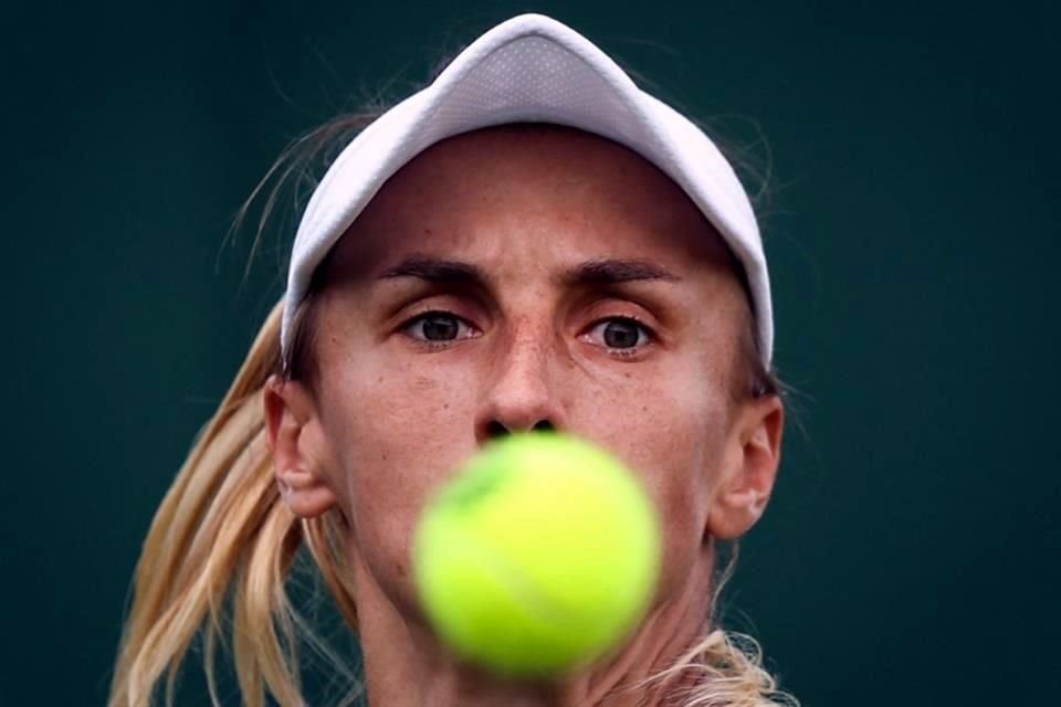 En la conferencia de prensa, Lesia Tsurenko aseguró que los rusos mienten.