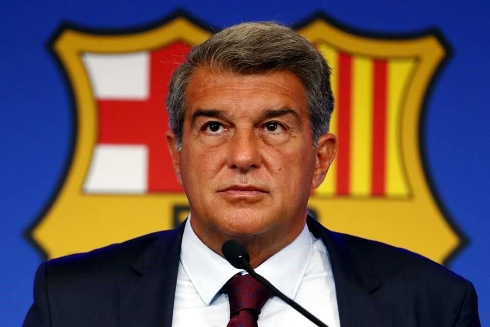 Joan Laporta confía en los planes que está llevando a cabo el Barcelona.