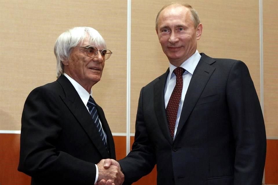 Ecclestone tiene en alta estima a Putin.