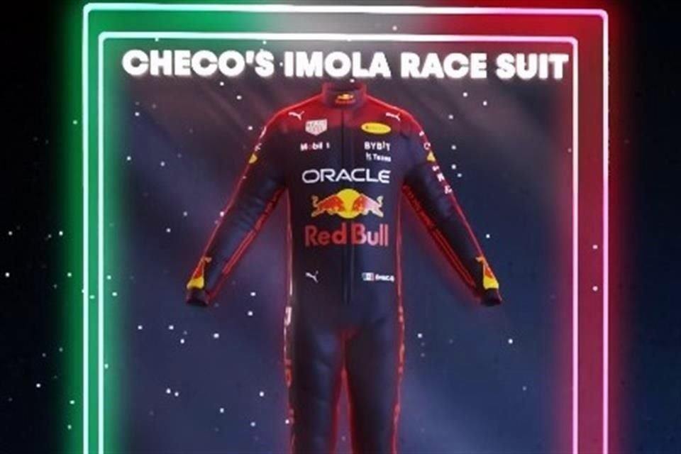 El nomex que usó Checo en Imola es parte de la subasta.