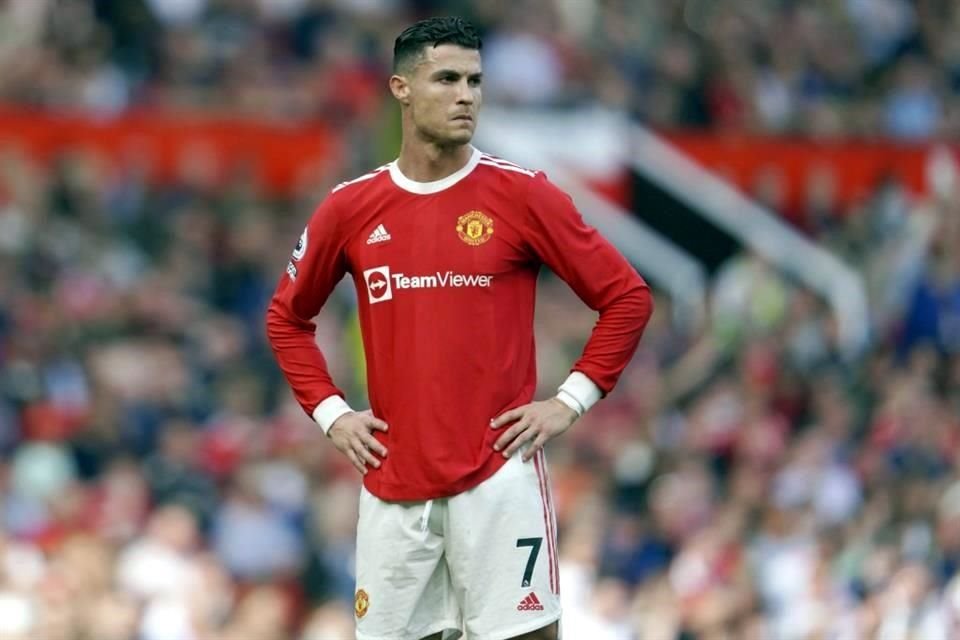 Cristiano Ronaldo no está contento, ya que el Manchester United no jugará la próxima Champions League.