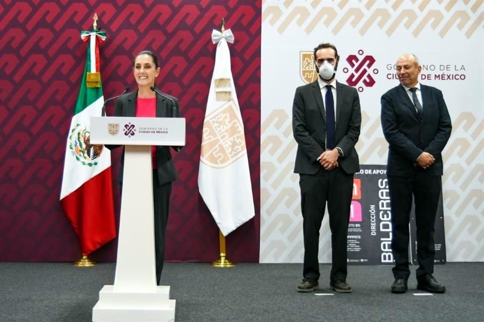 La Jefa de Gobierno, Claudia Sheinbaum, ironizó sobre las quejas que han presentado dirigentes de Oposición e investigaciones en su contra.FOTO Gobierno CDMX