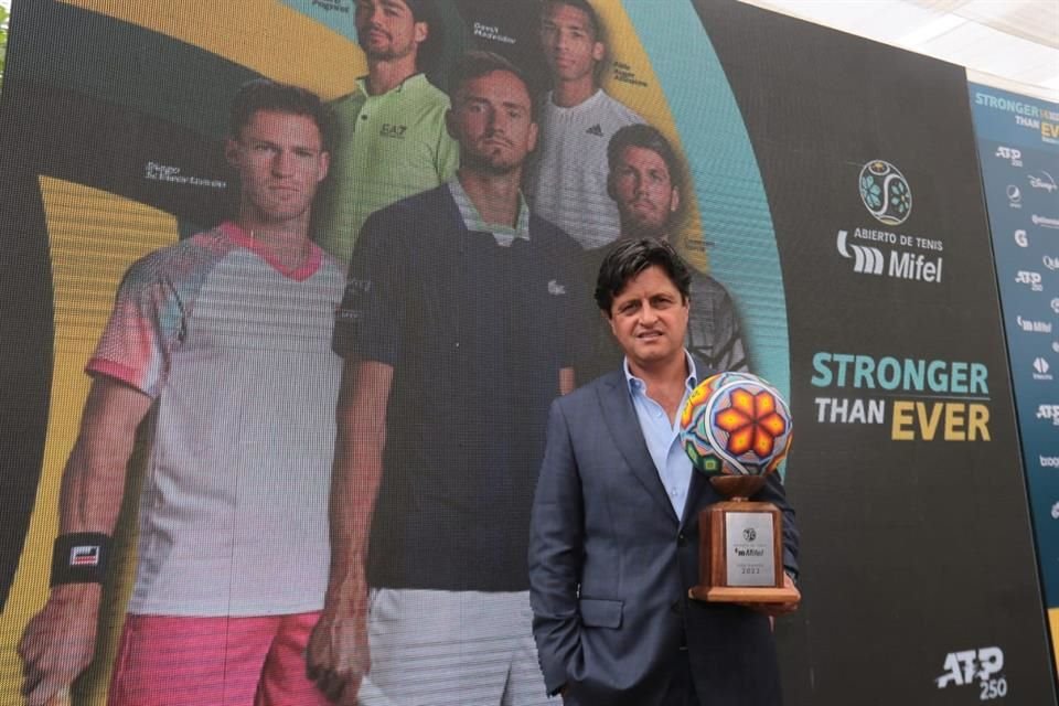 Geoffrey Fernández, director del Abierto de Tenis de Los Cabos.