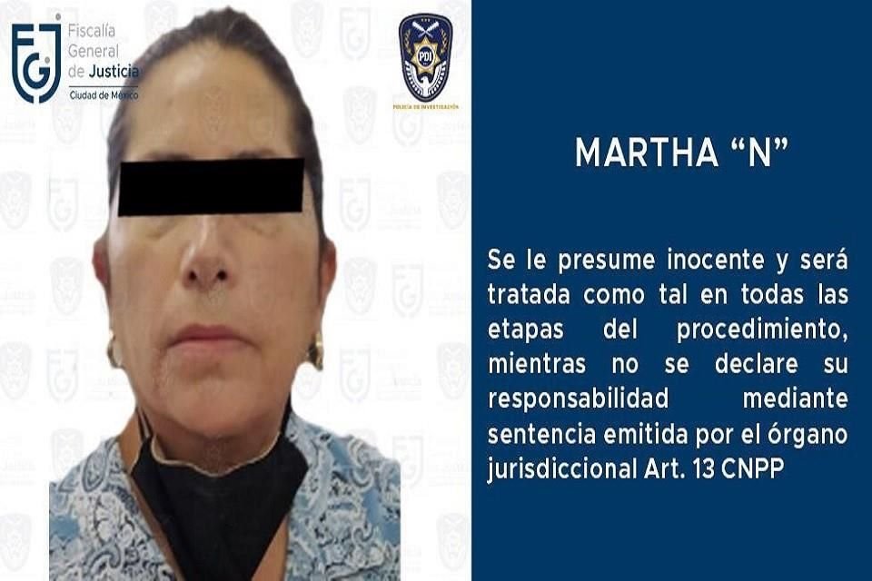 deberá permanecer en reclusión en el Centro Femenil de Reinserción Social Santa Martha Acatitla y dio dos meses para el cierre de la investigación.