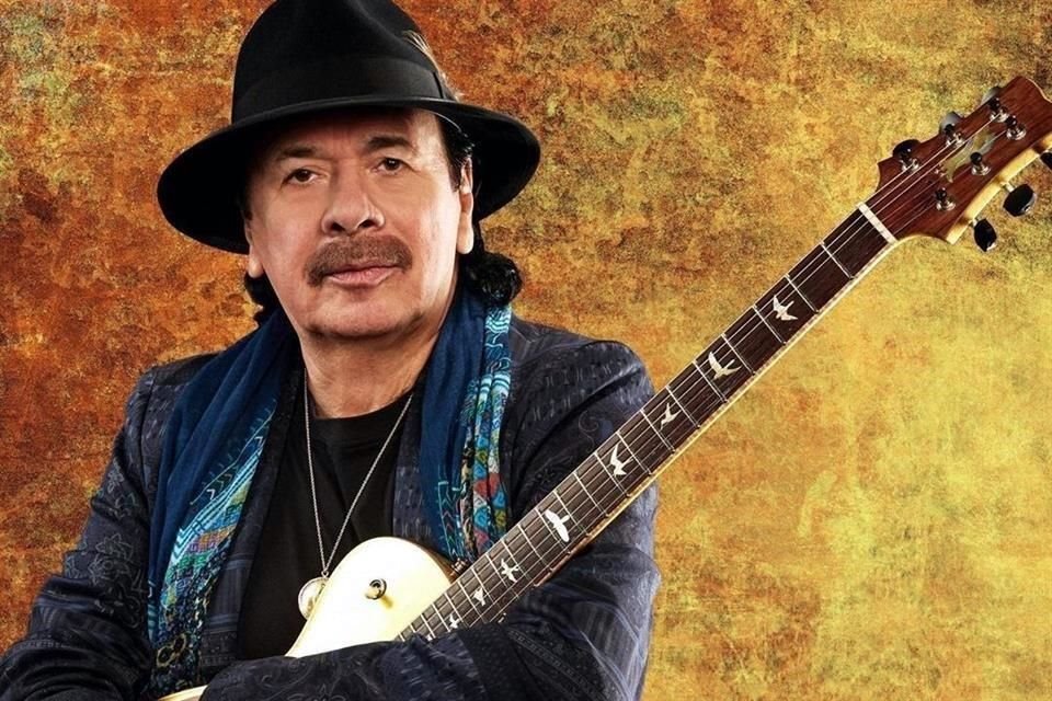 Carlos Santana pospuso seis conciertos, luego del desmayo que tuvo en un escenario, según compartió él por no comer ni beber agua.