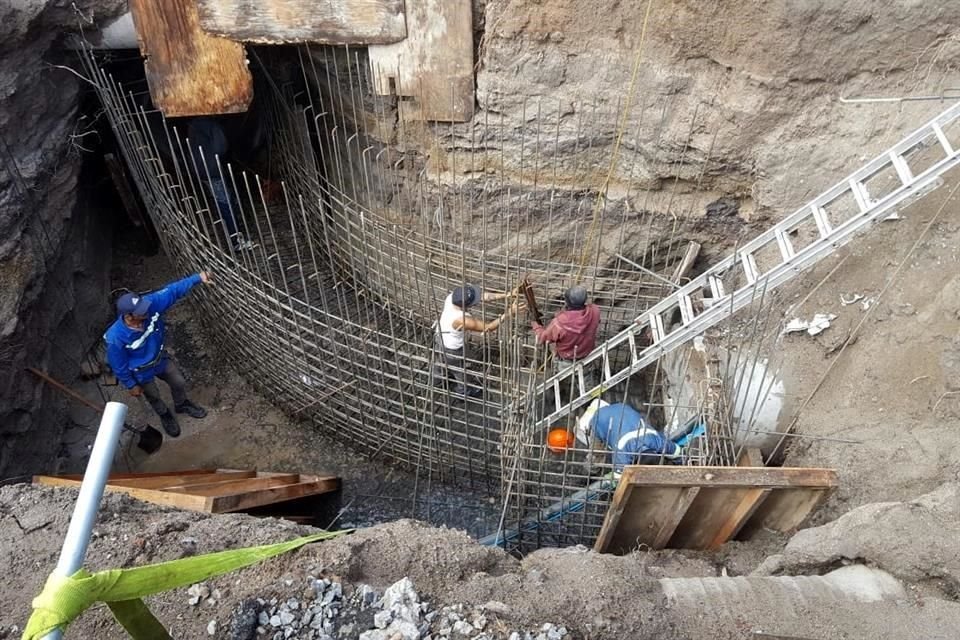 Además de la tala de árboles, vecinos de la Colonia Jardines por la Paz temen que las obras en el Parque San Rafael sequen el manto freático de la Cuenca de San Andrés.