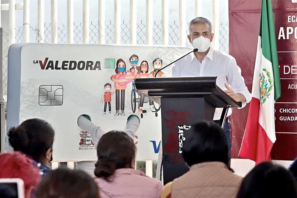 El Instituto Electoral del Estado de México admitió la queja contra el Alcalde de Ecatepec por uso personalizado del programa La Valedora.