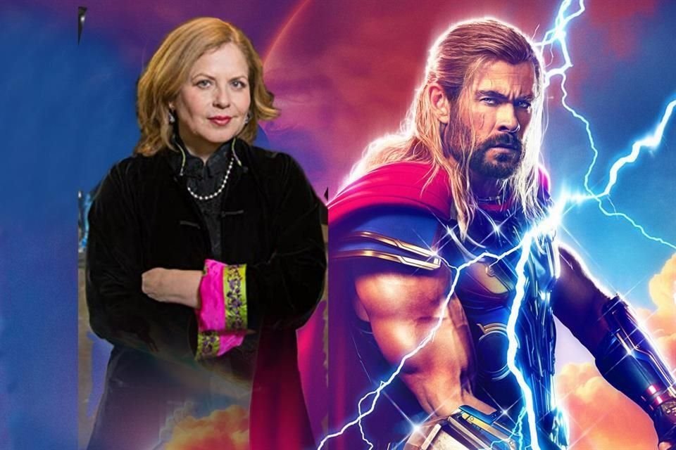 Inspiran tonos del País a diseñadora Mayes Rubeo para crear los diseños del nuevo filme del superhéroe, Thor: Amor y Trueno.