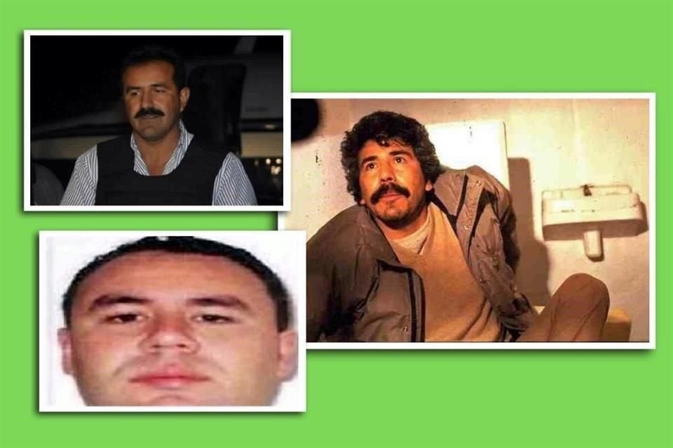 Miguel Ángel Caro Quintero, hermano del capo detenido, así como su primo Emilio Sajid Quintero Navidad,'El Cadete', son algunos de los señalados.