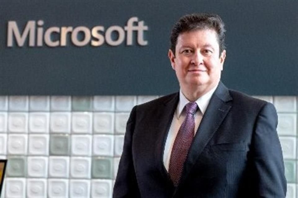 Rafael Sánchez Loza, director general de Microsoft México.