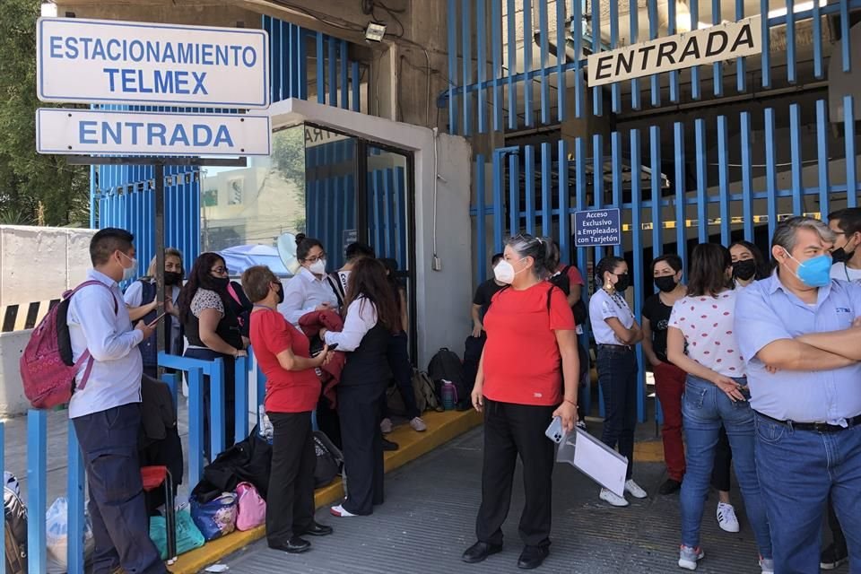 En la movilización están involucrados alrededor de 55 mil trabajadores a nivel nacional.