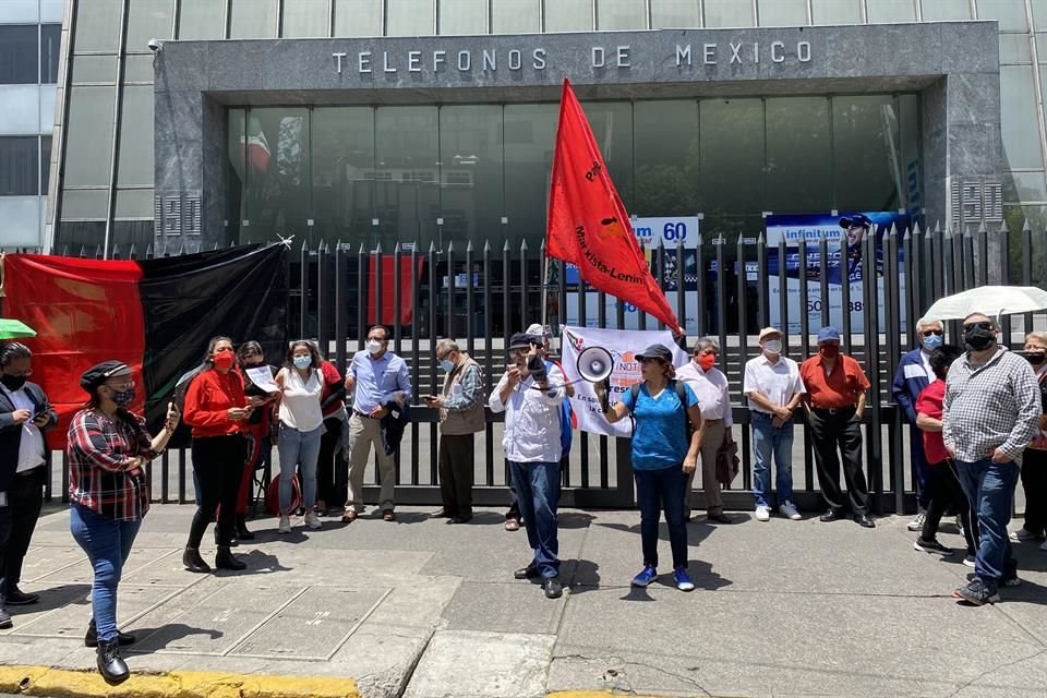 Oficinas de Telmex en la Calle Sullivan, Colonia San Rafael, CDMX.