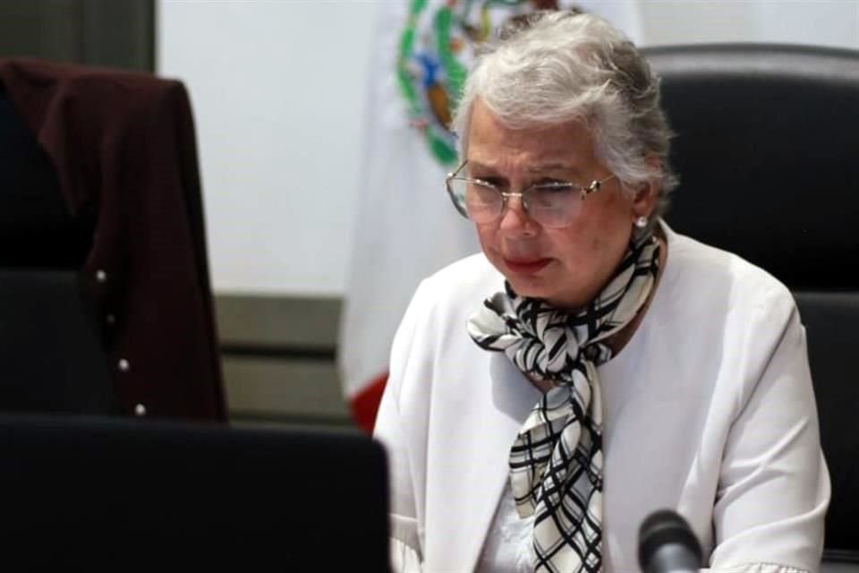 Olga Sánchez Cordero, titular de Segob.