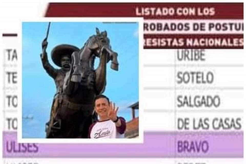 Ulises Bravo mostró su registro para buscar la dirigencia de Morena en Morelos.