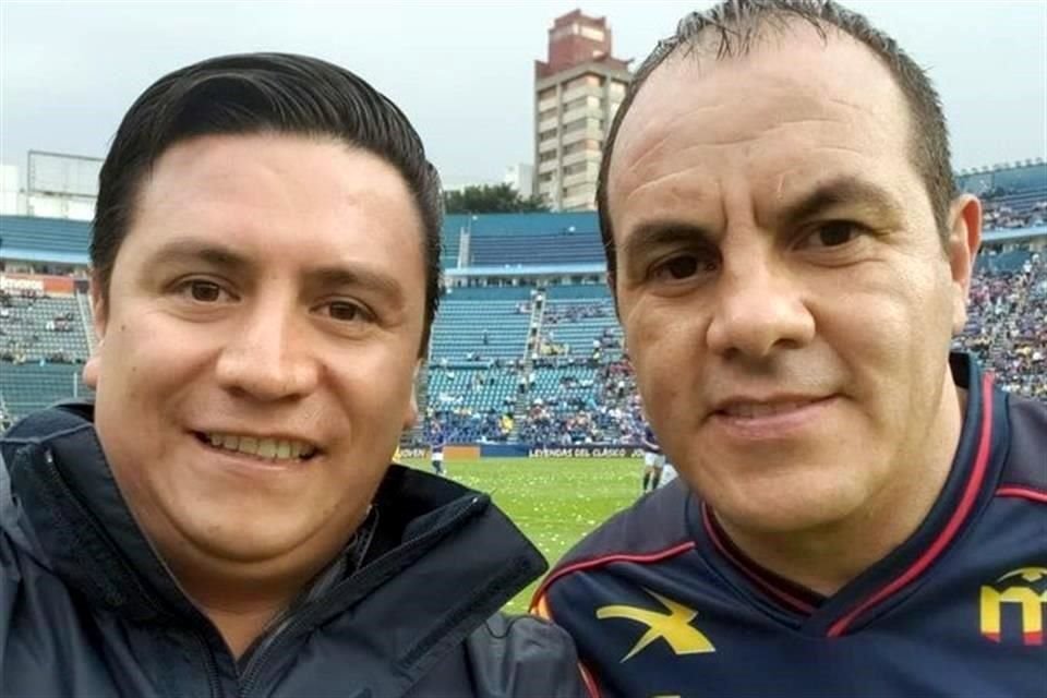 Ulises Bravo es medio hermano del Gobernador Cuauhtémoc Blanco.