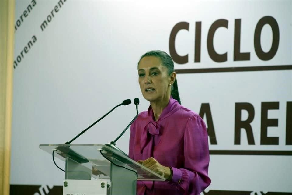 América Rangel, diputada del PAN,  alista una petición para solicitar la separación de la Jefa de Gobierno, Claudia Sheinbaum.