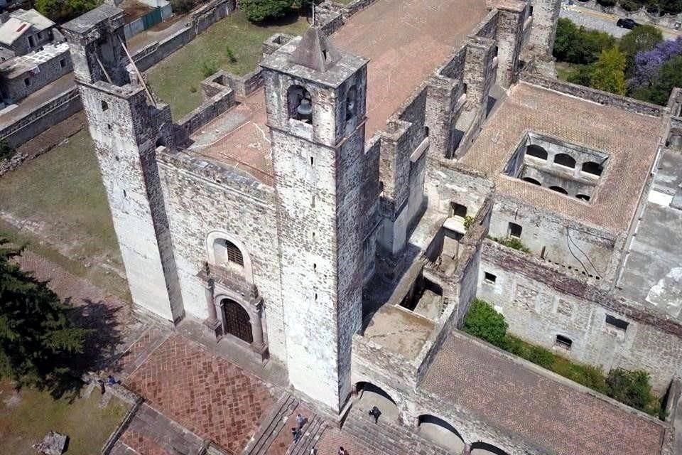 El Conjunto Conventual fue dañado por los sismos de 2017. La capilla afectada es aledaña al mismo.