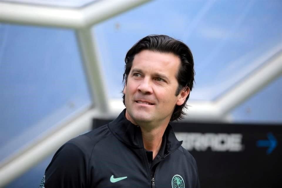 Solari alabó al América y a Fidalgo.