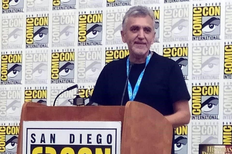 El reconocido caricaturista tapatío Trinidad Camacho fue premiado en la Comic-Con con el Inkpot Award.