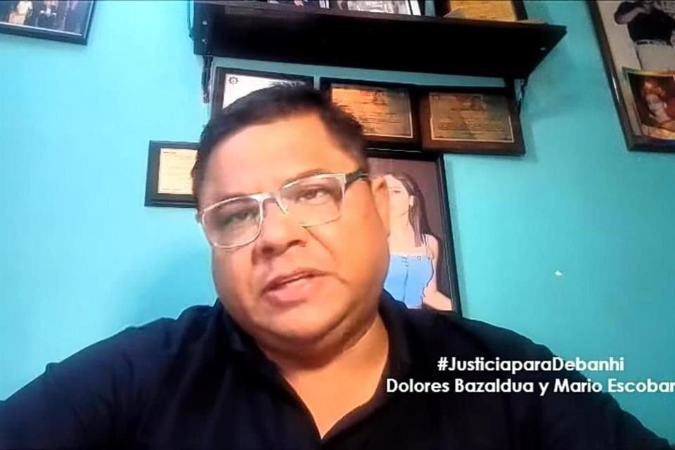 En un video, Mario Escobar, padre de Debanhi, aseguró que también comenzarán a indagar nuevas líneas de investigación para aclarar las dudas que dejó el nuevo dictamen sobre la muerte de la joven.