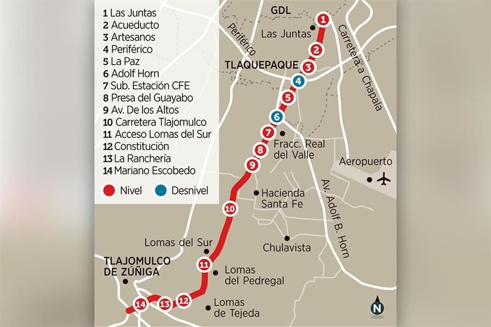 La Manifestación de Impacto Ambiental considera que los 14 nodos vehiculares no tienen implicaciones ambientales.