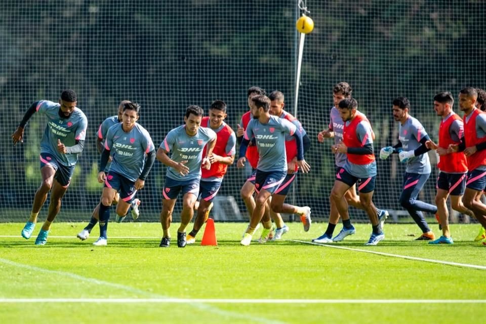 Los Pumas tuvieron su último entrenamiento antes de enfrentar al Barcelona.