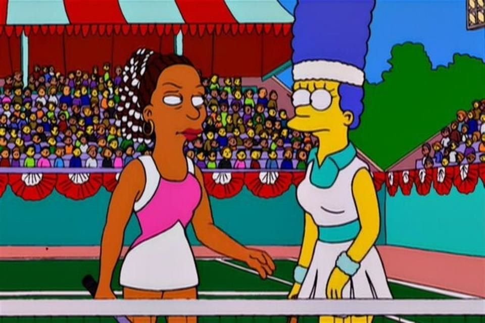 Serena Williams participó en la Temporada 12 de Los Simpson.