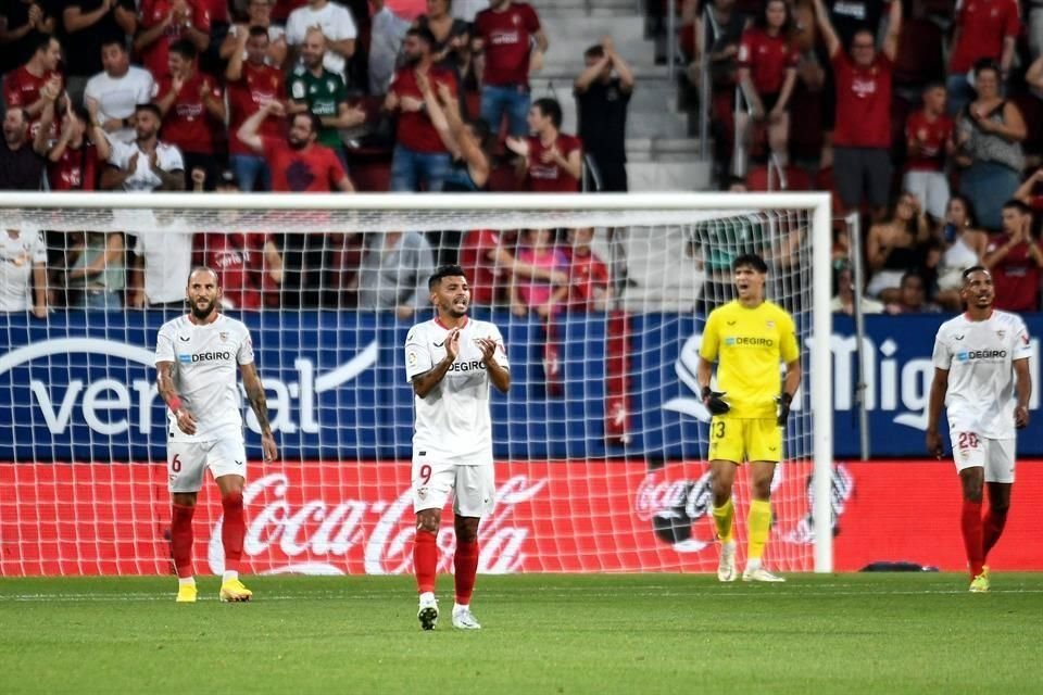 Mal inicio para el Sevilla.