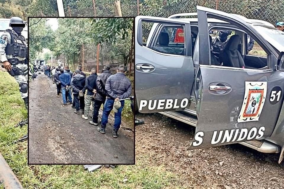 FGR detuvo a 167 integrantes de las supuestas autodefensas 'Pueblos Unidos', que ha sido vinculado con el grupo delictivo 'Cárteles Unidos'.