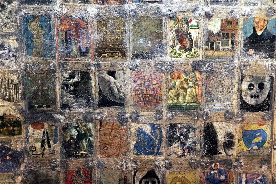 La palabra 'destrucción' aludía a la intención manifiesta de Vicente Rojo por dejar la figuración para experimentar con sus primeras geometrías.