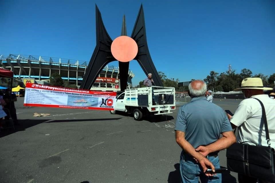 Claudia Sheinbaum buscará que los vecinos y desarrolladores lleguen a un acuerdo por las obras que se realizarán en el Estadio Azteca.