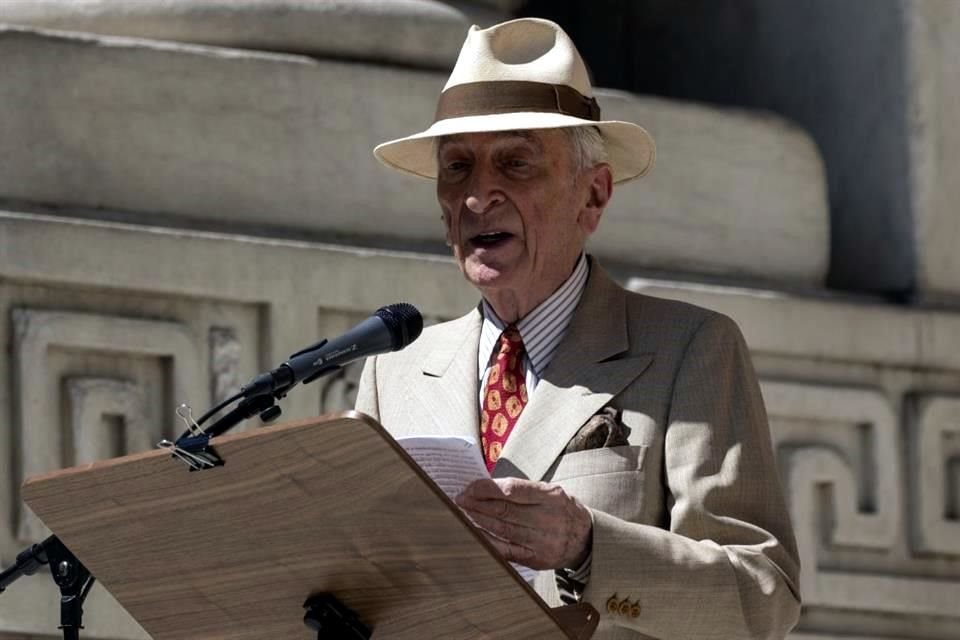 Gay Talese leyó un extracto de la novela 'La decadencia de Nerón Golden'.