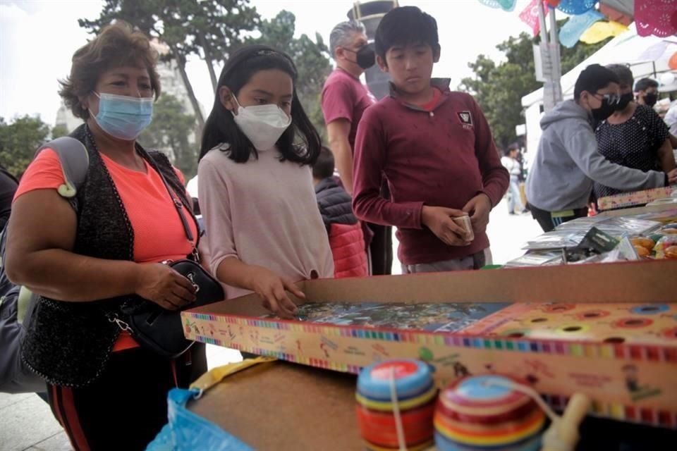 Las dinámicas del festival tienen el objetivo de que niños se ejerciten física y mentalmente en sus últimos días de vacaciones.