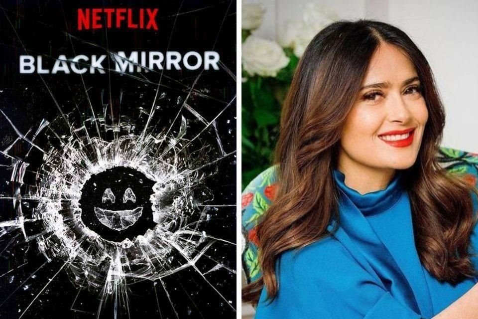 Salma Hayek está en pláticas para formar parte de la sexta temporada de 'Black Mirror'; no hay más detalles de su siguiente entrega.