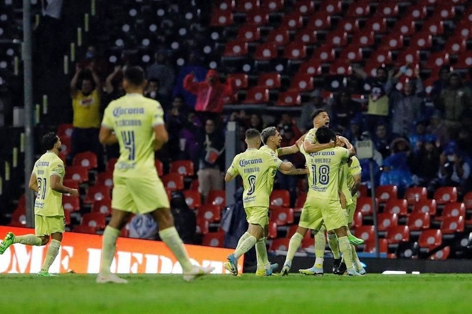 Las Águilas dominaron a placer.