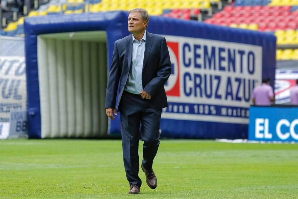 Diego Aguirre tuvo un fugaz paso con Cruz Azul.