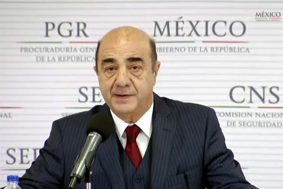 El ex Procurador Jesús Murillo Karam.