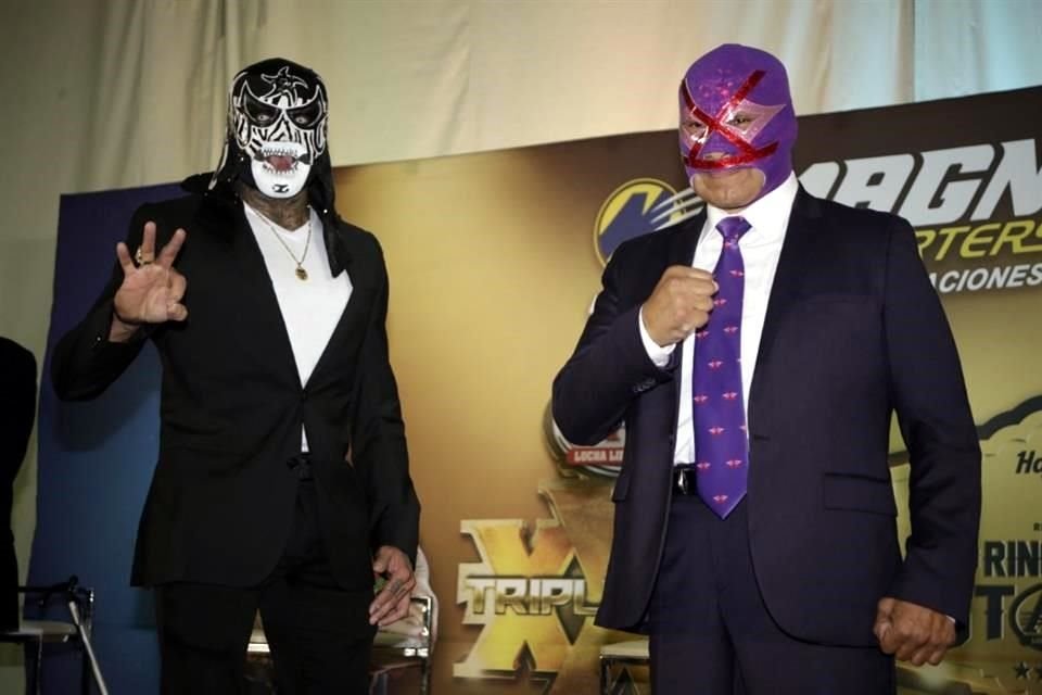 Los luchadores prometen una gran pelea.