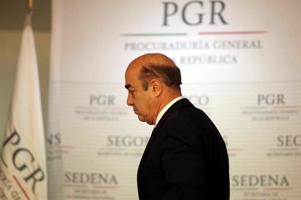 Jesús Murillo Karam continuará preso en la Torre Médica del Penal de Tepepan.
