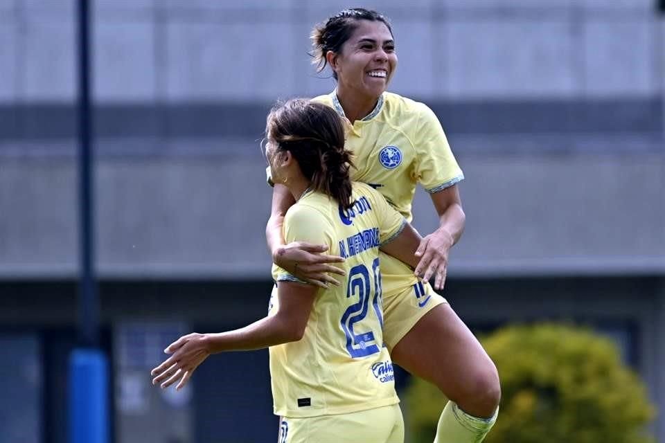 El América Femenil derrotó sin problemas al Cruz Azul.