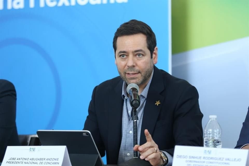 José Abugaber. presidente de Concamin.