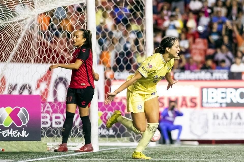 América Femenil pelea los primeros lugares.