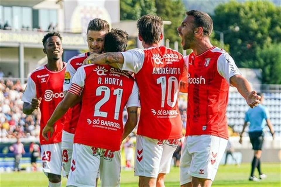 El Braga tuvo un partido a modo y terminó goleando a su rival.