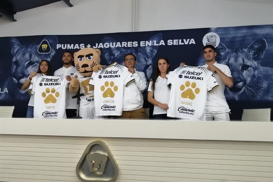 El Club Universidad trabajará con la fundación Jaguares en la Selva.