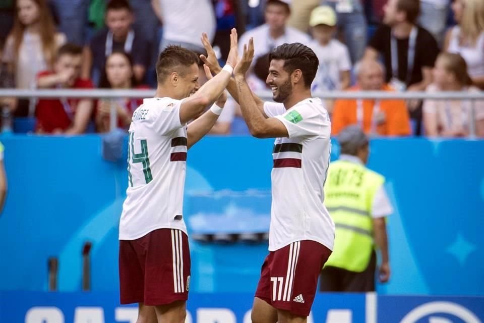 Javier Hernández y Carlos Vela confían en que México hará un buen Mundial.