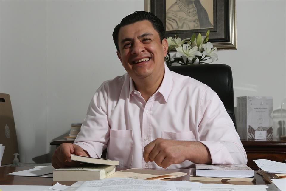 José María Martínez Martínez, coordinador de la bancada de Morena en el Congreso de Jalisco.